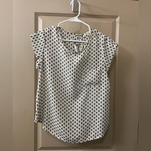 Women's Geometric Print Top